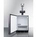 Summit Refrigerators Summit SBC58BLIFFLTWADALHD 24" Wide Built-In Floating Tap Beer Kegerator, ADA-Compliant