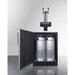 Summit Refrigerators Summit SBC7BRSFLTWADALHD 24" Wide Built-In Floating Tap Beer Kegerator, ADA-Compliant