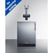 Summit Kegerator Summit SBC7BRSFLTWCFADALHD | 24" Wide Built-In Floating Tap Cold Brew Kegerator | ADA