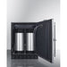 Summit Kegerator Summit SBC7BRSFRTPCFADA | 24" Wide Front Tap Built-In Cold Brew Coffee Kegerator