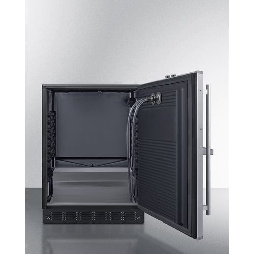 Summit Kegerator Summit SBC7BRSFRTPCFADA | 24" Wide Front Tap Built-In Cold Brew Coffee Kegerator
