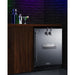 Summit Kegerator Summit SBC7BRSFRTPCFADA | 24" Wide Front Tap Built-In Cold Brew Coffee Kegerator
