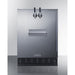 Summit Kegerator Summit SBC7BRSFRTPLHD | 24" Wide Front Tap Built-In Beer Kegerator