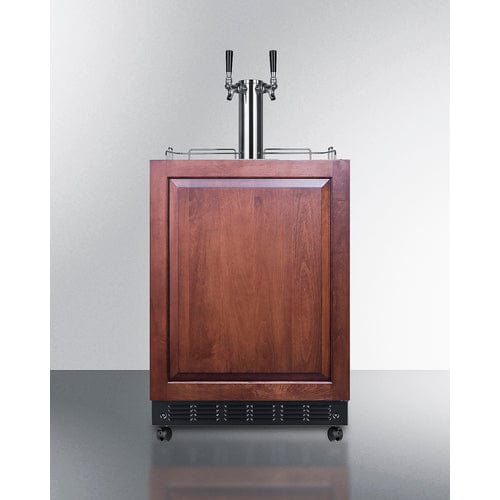 Summit Refrigerators Summit SBC7BRSIFWK2 24" Wide Wine Kegerator (Panel Not Included)