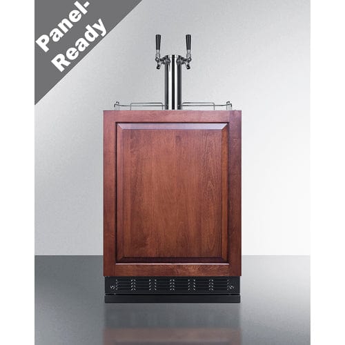 Summit Kegerator Summit SBC7BRSIFWK2LHD | 24" Wide Wine Kegerator