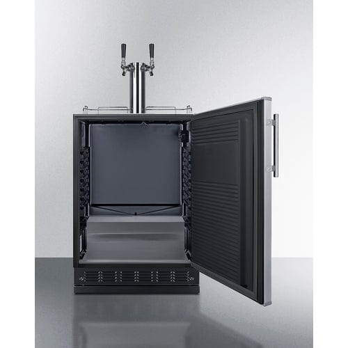 Summit Kegerator Summit SBC7BRSWK2 24" Wide Wine Kegerator