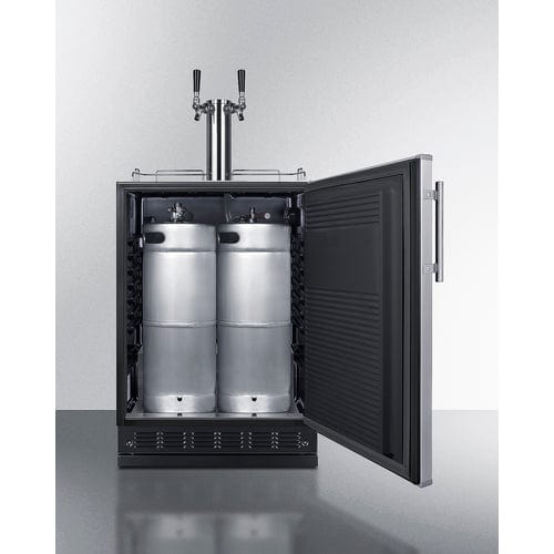 Summit Kegerator Summit SBC7BRSWK2 24" Wide Wine Kegerator