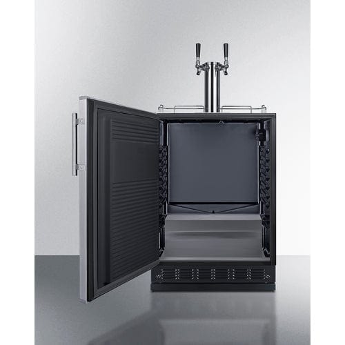 Summit Kegerator Summit SBC7BRSWK2LHD 24" Wide Wine Kegerator