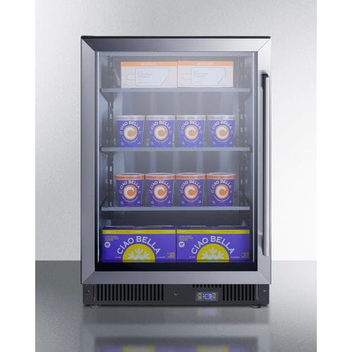 Summit Kegerator Summit SCF475LHD 24" Wide Commercial Display Freezer