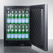Summit Healthcare Refrigerator Summit SCR610BLSDV1IF | 24" Wide Built-In Beverage Center