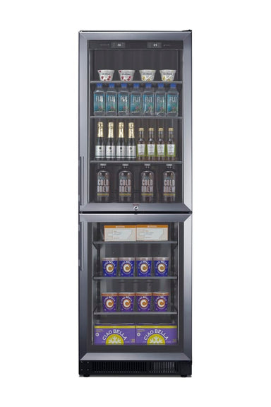 Summit All-Refrigerator Summit SCRF12 | 24" Wide Commercial Refrigerator-Freezer