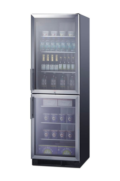 Summit All-Refrigerator Summit SCRF12 | 24" Wide Commercial Refrigerator-Freezer