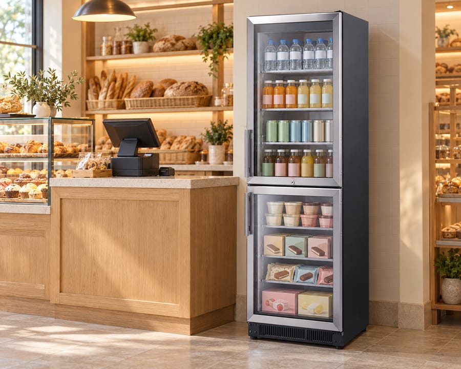 Summit All-Refrigerator Summit SCRF12 | 24" Wide Commercial Refrigerator-Freezer