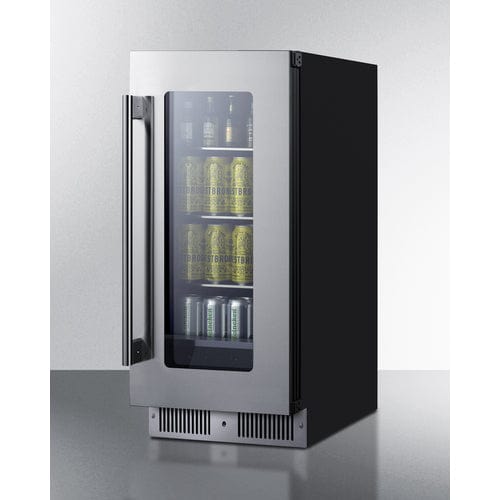 Summit Kegerator Summit SDHG1533LHD 15&quot; Wide Built-In Beverage Center