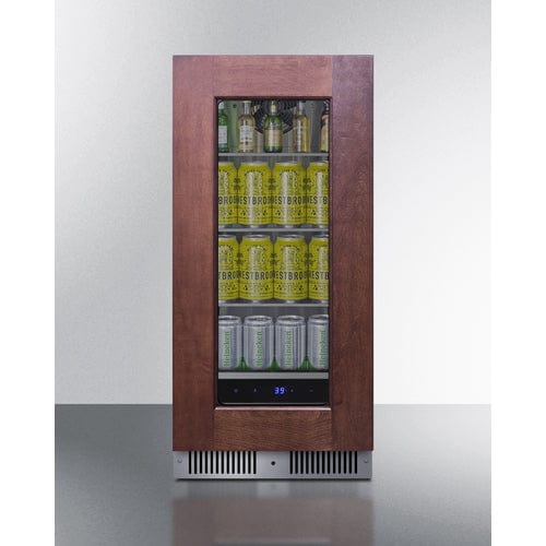 Summit Kegerator Summit SDHG1533PNR 15" Wide Built-In Beverage Center (Panel Not Included)