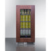 Summit Kegerator Summit SDHG1533PNR 15" Wide Built-In Beverage Center (Panel Not Included)