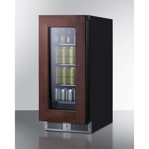Summit Kegerator Summit SDHG1533PNR 15" Wide Built-In Beverage Center (Panel Not Included)