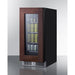 Summit Kegerator Summit SDHG1533PNR 15" Wide Built-In Beverage Center (Panel Not Included)