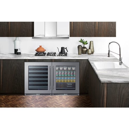 Summit Kegerator Summit SDHG2443LHD 24" Wide Built-In Beverage Center