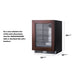 Summit Kegerator Summit SDHG2443PNR 24" Wide Built-In Beverage Center (Panel Not Included)