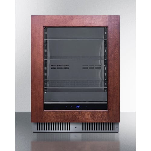 Summit Kegerator Summit SDHG2443PNRLHD 24" Wide Built-In Beverage Center (Panel Not Included)