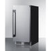 Summit Refrigerators Summit SDHR1534LHD 15" Wide Built-In All-Refrigerator