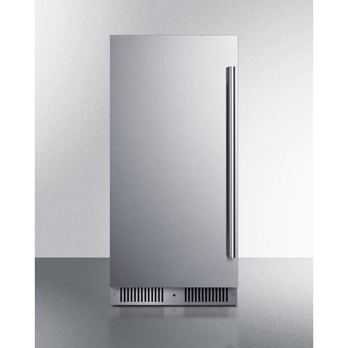 Summit Refrigerators Summit SDHR1534LHD 15&quot; Wide Built-In All-Refrigerator