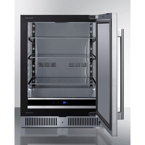 Summit Summit SDHR2444LHD | 24" Wide Built-In All-Refrigerator