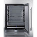 Summit Summit SDHR2444LHD | 24" Wide Built-In All-Refrigerator
