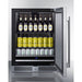 Summit Summit SDHR2444LHD | 24" Wide Built-In All-Refrigerator