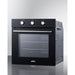 Summit Electric Oven Summit SGW241BK | 24" Wide Gas Wall Oven