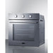 Summit Electric Oven Summit SGW243SS | 24" Wide Gas Wall Oven