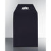 Summit Outdoor All-Refrigerator Summit Shallow Depth 24" Wide Outdoor Built-In All-Refrigerator With Slide-Out Storage Compartment SPR196OS24