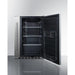 Summit Outdoor All-Refrigerator Summit Shallow Depth 24" Wide Outdoor Built-In All-Refrigerator With Slide-Out Storage Compartment SPR196OS24