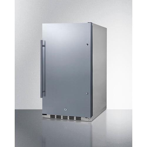 Summit Refrigerators Summit Shallow Depth Built-In All-Refrigerator FF195H34CSS