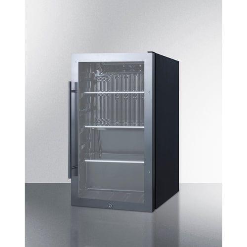 Summit Outdoor Beverage Cooler Summit Shallow Depth Indoor/Outdoor Beverage Cooler SPR488BOS