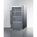 Summit Outdoor Beverage Cooler Summit Shallow Depth Indoor/Outdoor Beverage Cooler SPR488BOSH34CSS