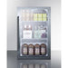 Summit Outdoor Beverage Cooler Summit Shallow Depth Indoor/Outdoor Beverage Cooler SPR489OSCSS