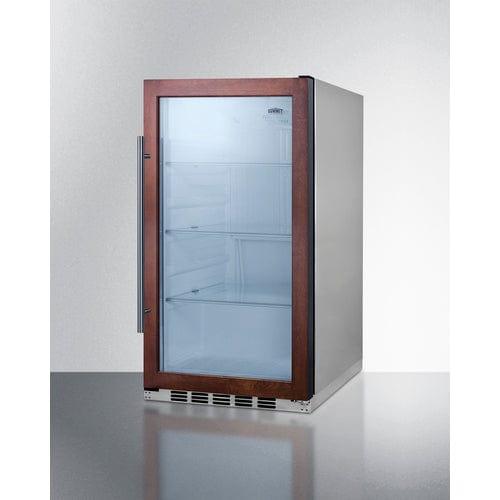 Summit Outdoor Beverage Cooler Summit Shallow Depth Indoor/Outdoor Beverage Cooler SPR489OSCSSPNR