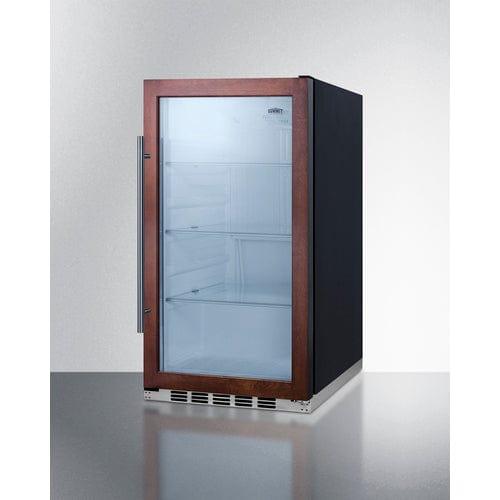 Summit Outdoor Beverage Cooler Summit Shallow Depth Indoor/Outdoor Beverage Cooler SPR489OSPNR