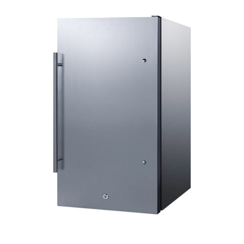 Summit Outdoor All-Refrigerator Summit Shallow Depth Outdoor Built-In All-Refrigerator SPR196OSCSS