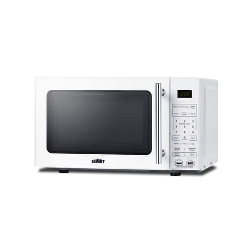 Summit Microwave Summit SM904WA | Compact Microwave with USB Ports and Allocator