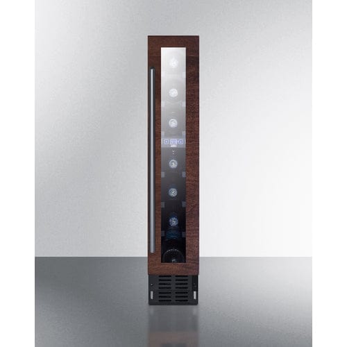 Summit Wine Cellar Summit SWC007H34PNR | 6" Wide Built-In Wine Cellar