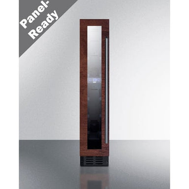 Summit Wine Cellar Summit SWC007PNRLHD | 6" Wide Built-In Wine Cellar | ADA Height