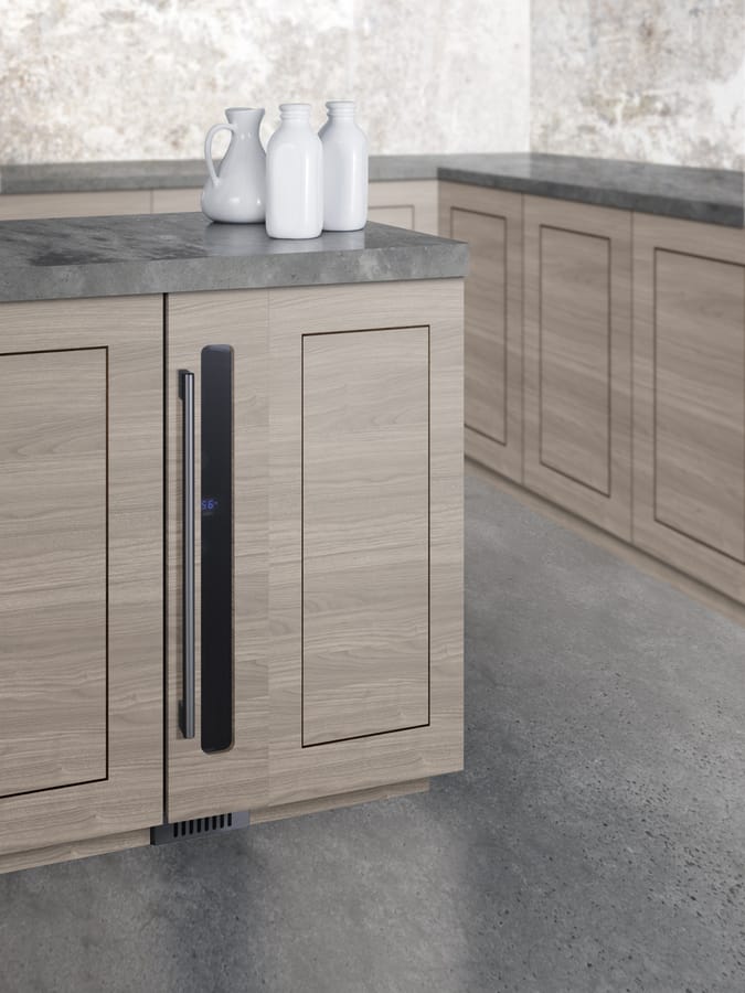 Summit Microwave Summit SWC008PNR | 6" Wide Built-In Wine Cellar