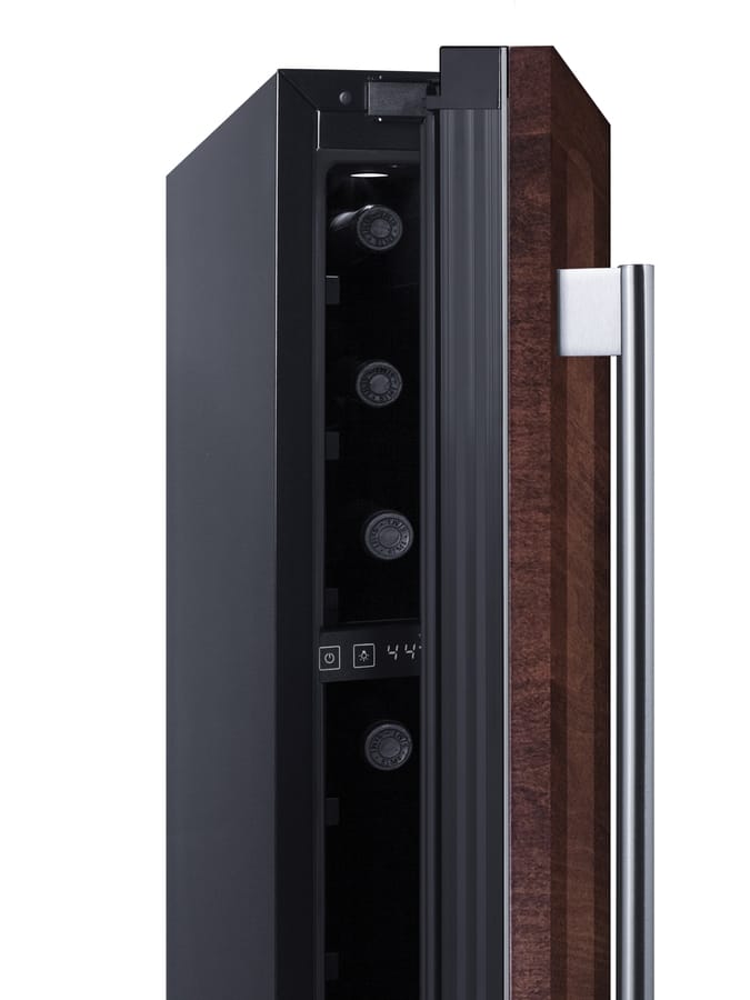 Summit Microwave Summit SWC008PNR | 6" Wide Built-In Wine Cellar