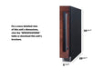 Summit Microwave Summit SWC008PNRLHD | 6" Wide Built-In Wine Cellar