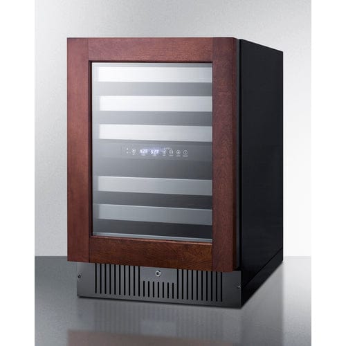 Summit Summit SWC532BLBISTPNRLHD | 24" Wide Built-In Wine Cellar