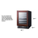 Summit Summit SWC532BLBISTPNRLHD | 24" Wide Built-In Wine Cellar