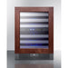 Summit Summit SWC532BLBISTPNRLHD | 24" Wide Built-In Wine Cellar